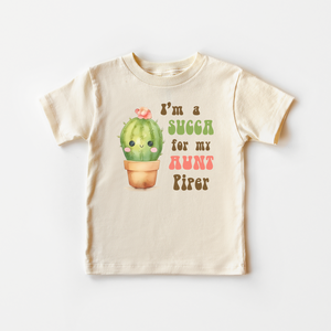 I'm A Succa For My Aunt Toddler Shirt - Personalized I Love My Aunt Tee