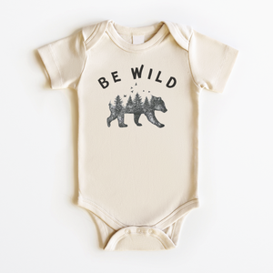 Be Wild Baby Onesie - Adventure Bear Bodysuit