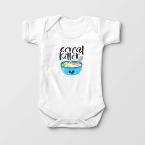 Cereal Killer - Funny Cereal Baby Onesie