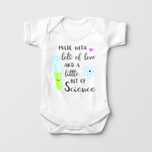 IVF Onesie - Made With Love And Science Baby Onesie