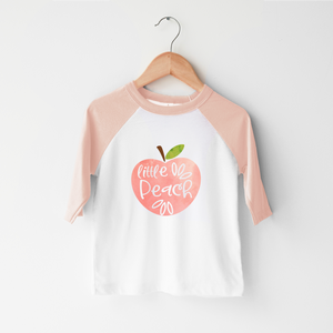 Little Peach Toddler Shirt - Cute Southern Girl