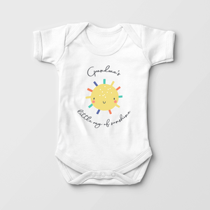 Grandma's Little Ray Of Sunshine - Baby Onesie