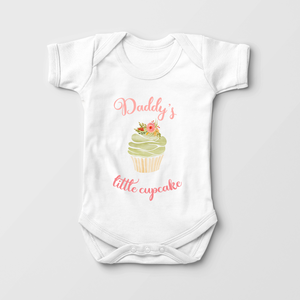 Daddy's Little Cupcake - Baby Girl Onesie