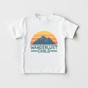 Wanderlust Child Adventure Toddler Shirt - Mountains Kids Shirt