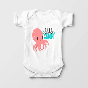 Little Squirt Baby Onesie - Cute Octopus Onesie
