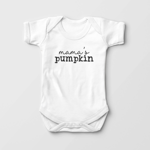 Mama's Pumpkin Toddler Shirt - Cute Fall Kids Shirt