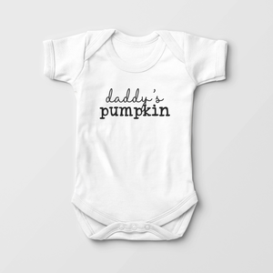 Daddy's Pumpkin Baby Onesie - Cute Fall Onesie