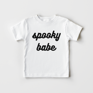 Spooky Babe Toddler Shirt - Cute Halloween Kids Shirt