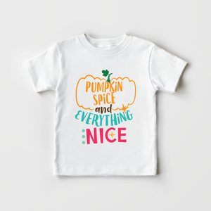 Pumpkin Spice And Everything Nice Kids Shirt