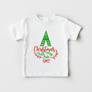 Christmas With My Tribe Toddler Shirt