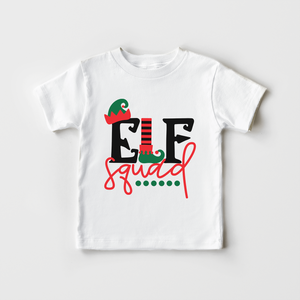 Elf Squad Toddler Shirt - Cute Christmas Elf Kids Shirt