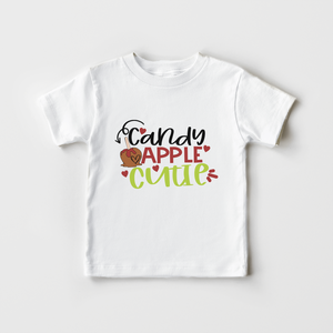 Candy Apple Cutie - Cute Fall Toddler Shirt