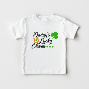 Daddy's Lucky Charm Kids Shirt - St Patricks Day Toddler Shirt