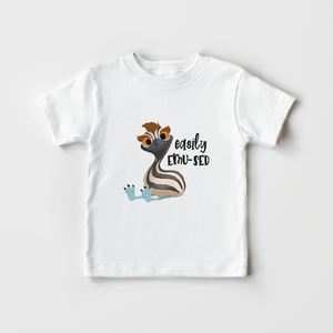 Easily Emused Toddler Shirt - Cute Animal Kids Shirt