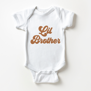 Lil Brother Baby Onesie - Cute Retro Baby Onesie