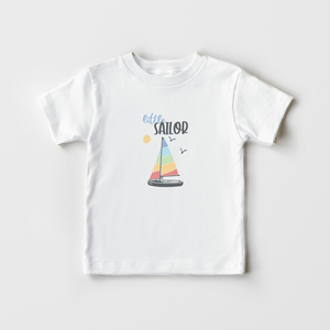 Little Sailor Kids Shirt - Cute Sailboat Toddler Shirt