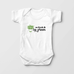 So Fresh And So Clean Baby Onesie - Earth Day Bodysuit