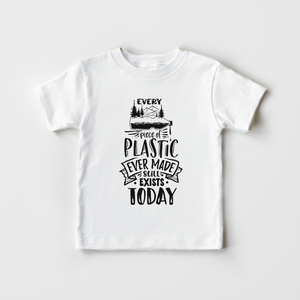 Keep The Planet Plastic Free Kids Shirt - Earth Day Toddler Shirt