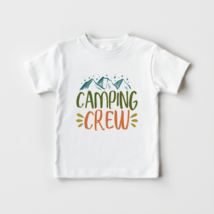 Camping Crew Kids Shirt - Cute Camp Toddler Shirt