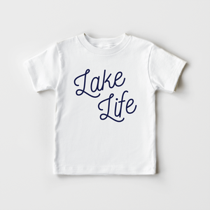 Lake Life Kids Shirt - Cute Vintage Summer Toddler Shirt