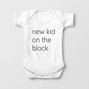 New Kid On The Block Baby Onesie - Funny 90's Music Bodysuit