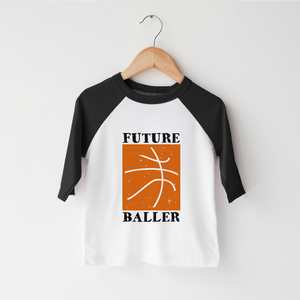 Future Baller Kids Shirt - Cute Basketball Toddler Shirt