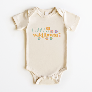 Little Wildflower Baby Onesie - Boho Girls Bodysuit