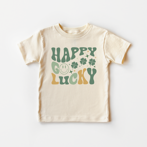 Happy Go Lucky Lucky Toddler Shirt - St Patrick's Day Kids Shirt