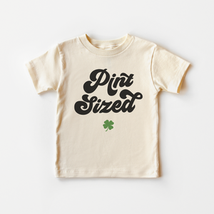 Pint Sized Toddler Shirt - Retro St Patrick's Day Kids Shirt