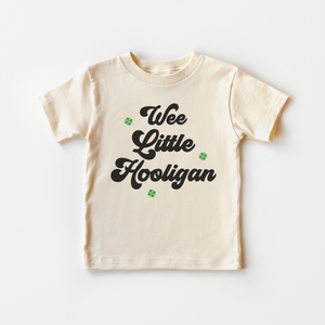Wee Little Hooligan Toddler Shirt - St Patrick's Day Kids Shirt