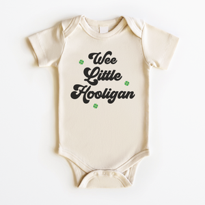 Wee Little Hooligan Baby Onesie - St Patrick's Day Bodysuit