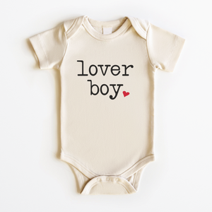 Lover Boy Baby Onesie - Vintage Valentine's Day Bodysuit