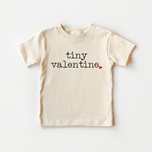 Tiny Valentine Toddler Shirt - Vintage Valentine's Day Kids Shirt