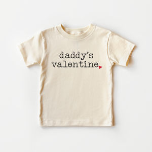 Daddy's Valentine Toddler Shirt - Vintage Valentine's Day Kids Shirt