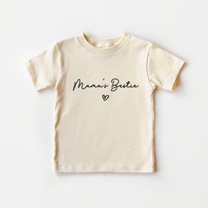 Mama's Bestie Toddler Shirt - I Love Mom Shirt