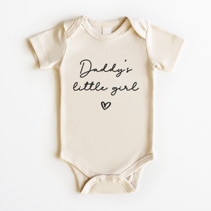 Daddy's Little Girl Onesie - Father's Day Natural Bodysuit
