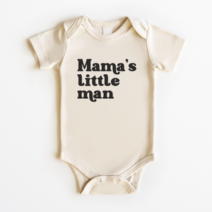 Mama's Little Man Baby Onesie - Boys Mother's Day Bodysuit