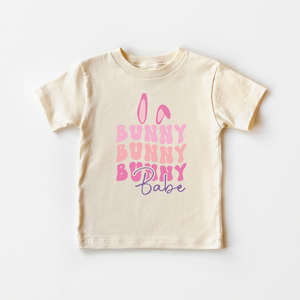 Bunny Babe Toddler Shirt - Girls Pink Easter Shirt