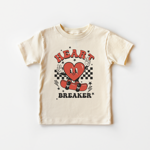 Heart Breaker Kids Tee - Retro Valentine's Day Shirt