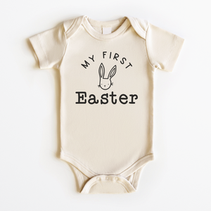My First Easter Onesie - Baby's First Natural Bodysuit