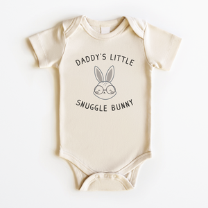 Daddy's Little Snuggle Bunny Onesie - Cute Easter Bodysuit
