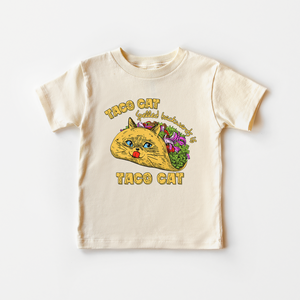 Taco Cat Toddler Shirt - Funny Mexican Tee