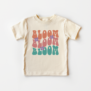 Bloom Bloom Bloom Tee - Cute Springtime Toddler Shirt