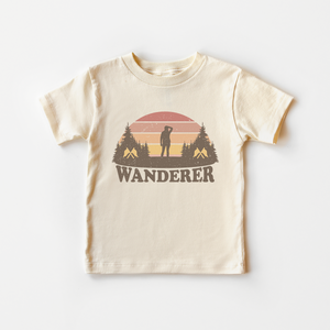 Wanderer Toddler Shirt - Vintage Adventure Tee