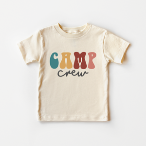 Camp Crew Toddler Shirt - Retro Cousin Tee
