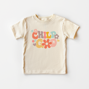 Child of God Toddler Shirt - Retro Religious Kids Tee
