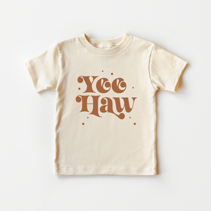 Yeehaw Toddler Shirt - Retro Cowboy Kids Shirt