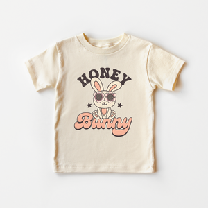 Honey Bunny Toddler Shirt - Retro Easter Kids Tee