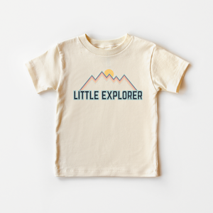 Little Explorer Toddler Shirt - Vintage Adventure Tee