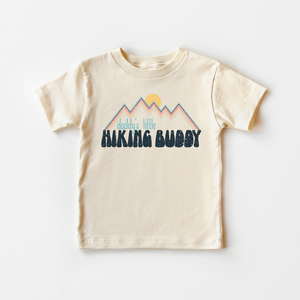 Daddy's Hiking Buddy Toddler Shirt - Retro Adventure Kids Tee